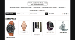 Desktop Screenshot of carrywatches.com
